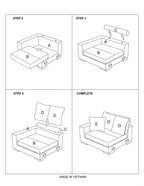 Living Room Furniture Left Arm Facing Chair