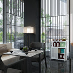 Large Capacity Bamboo Storage Cabinet