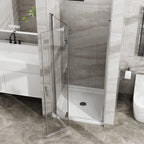 Goodyo 36"x 72" Bifold Frameless Glass Shower Door