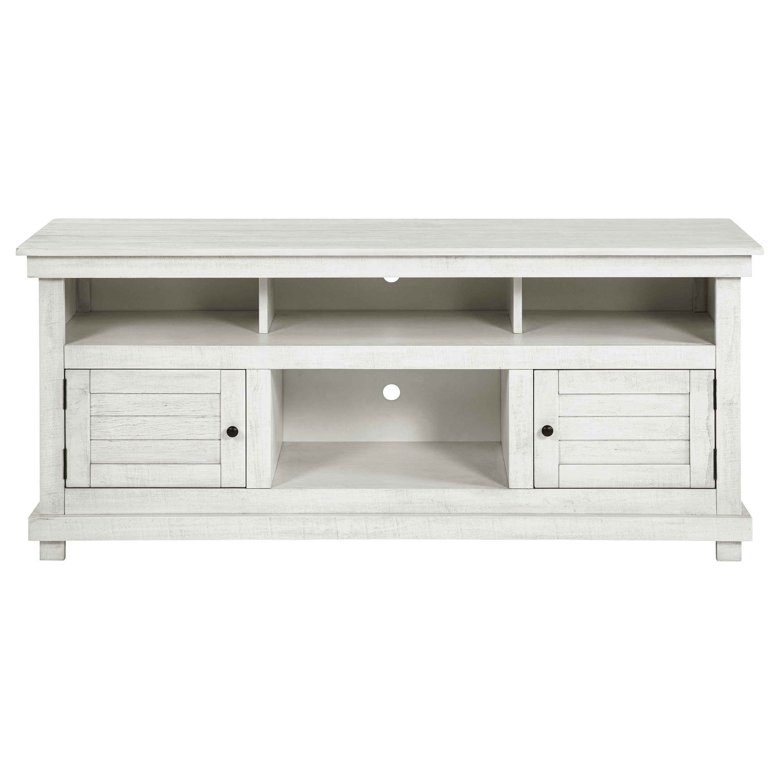 Payne 60-inch TV Stand Media Console Distressed White-
