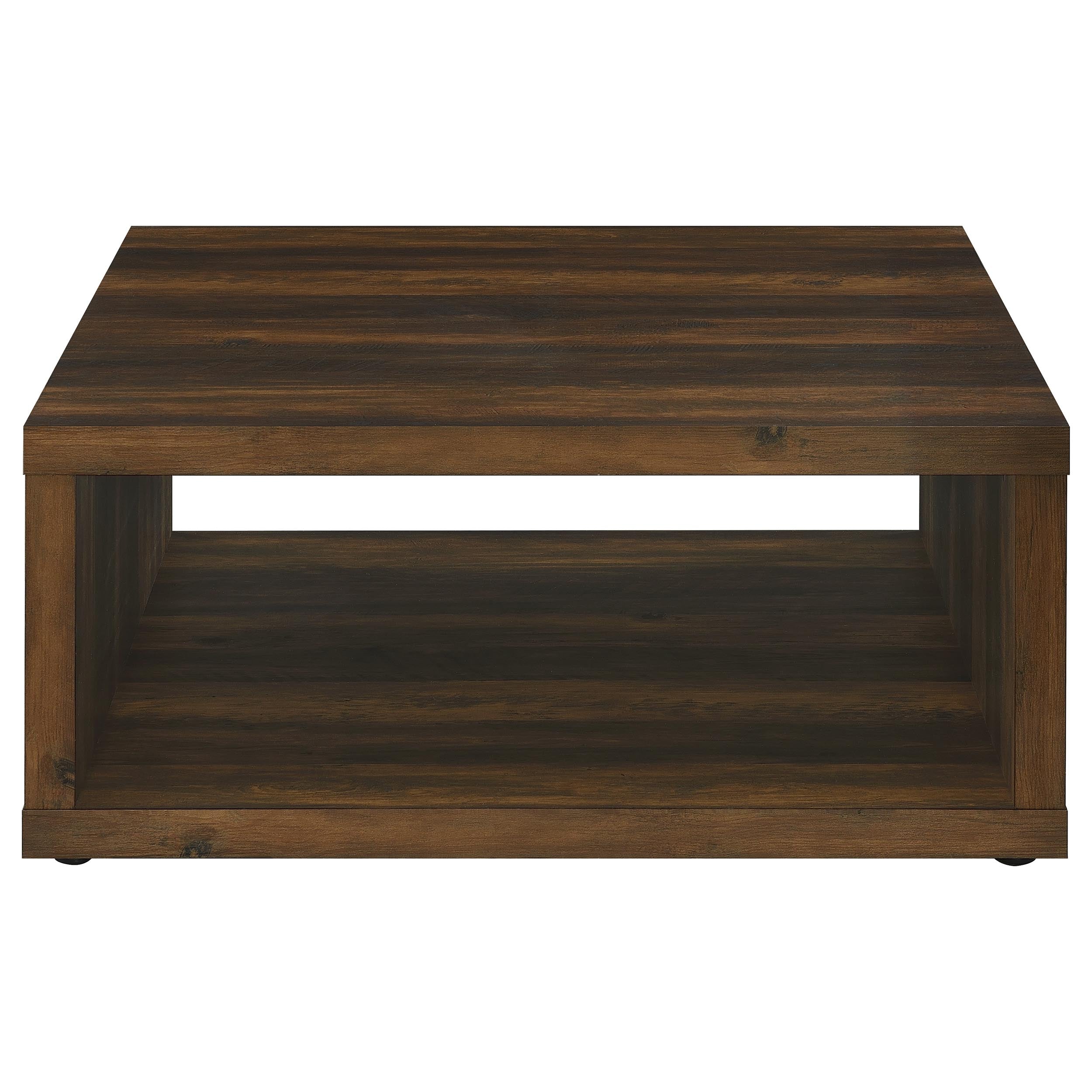 Frisco Square Engineered Wood Coffee Table Dark Pine-