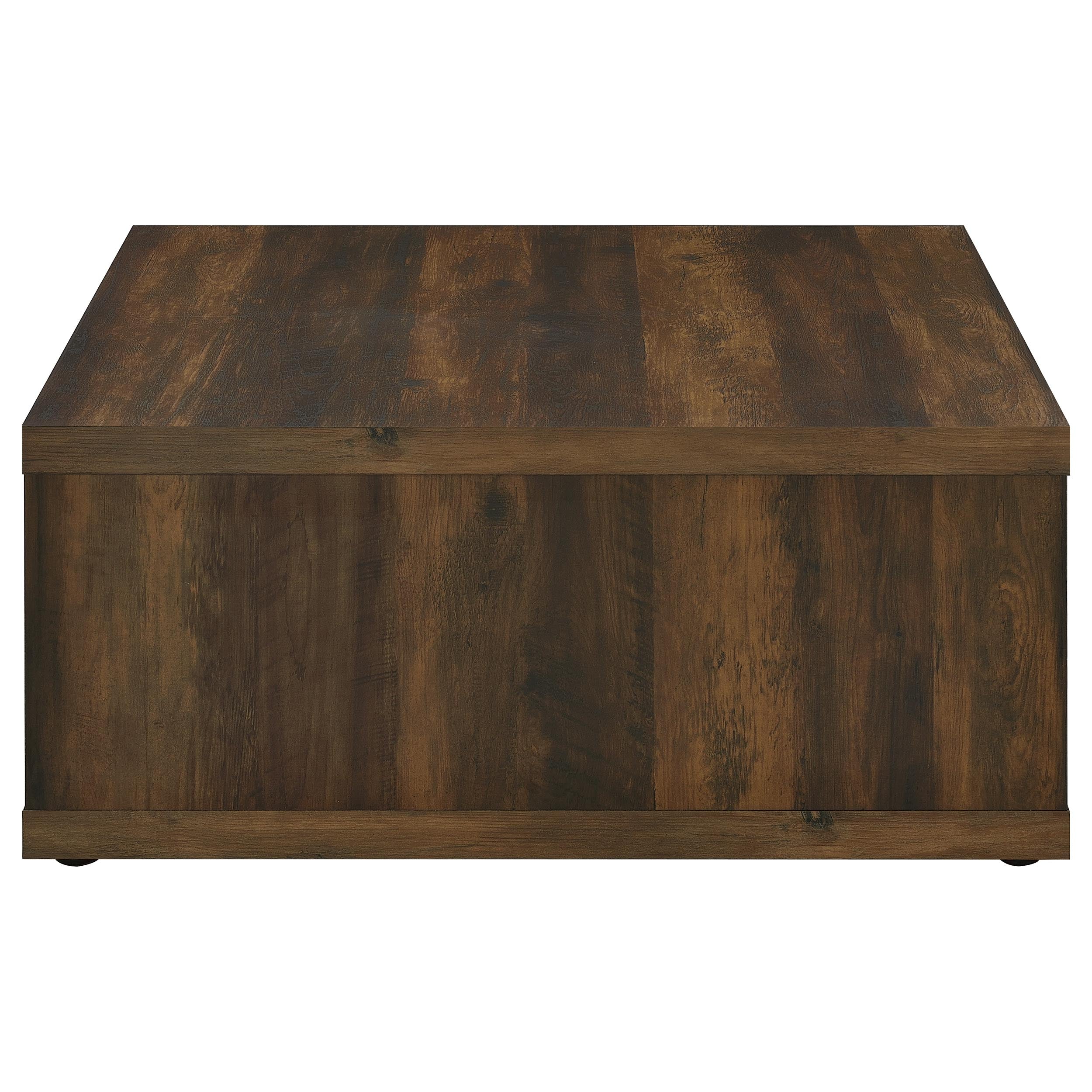 Frisco Square Engineered Wood Coffee Table Dark Pine-