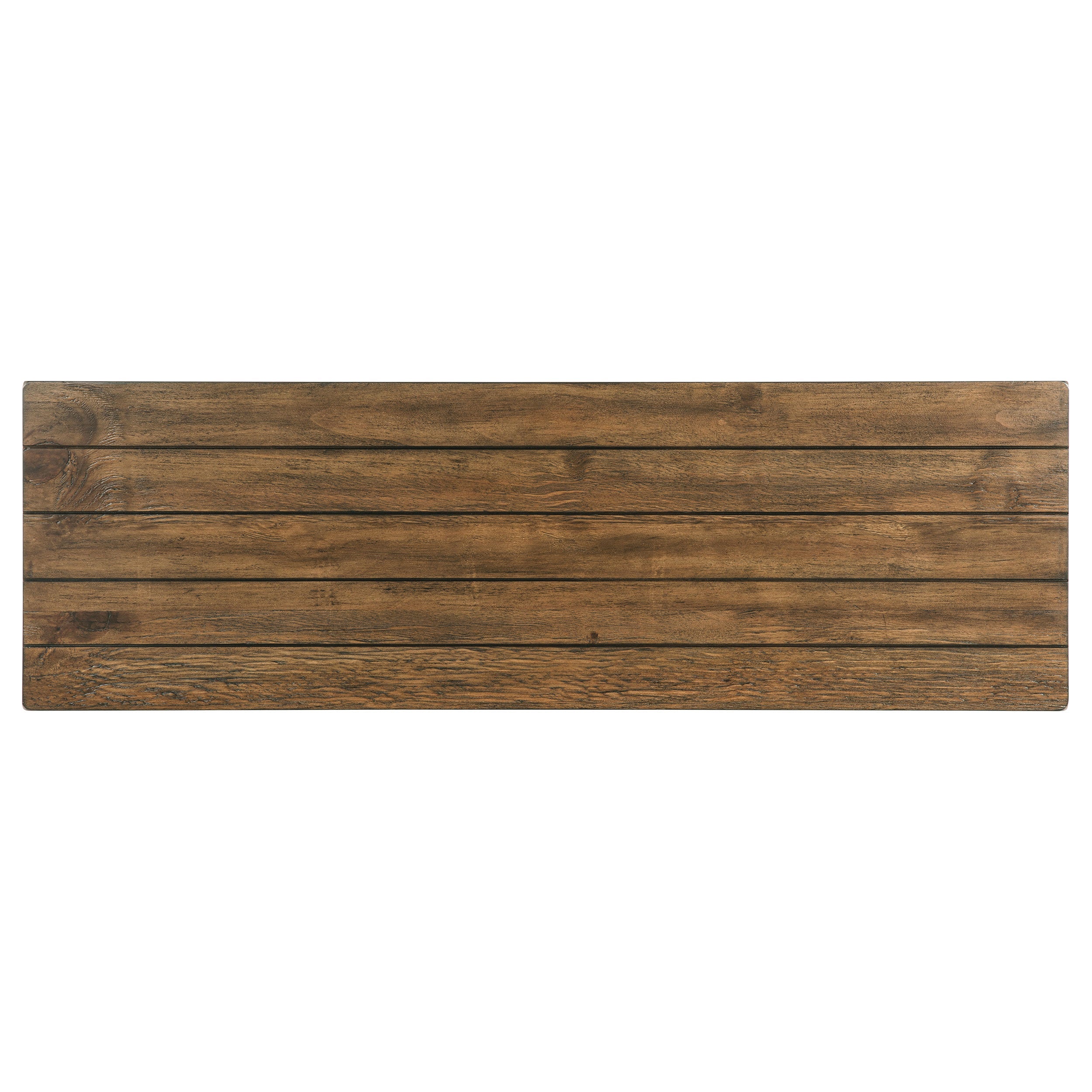Payne Wood Entryway Sofa Console Table Distressed Brown-