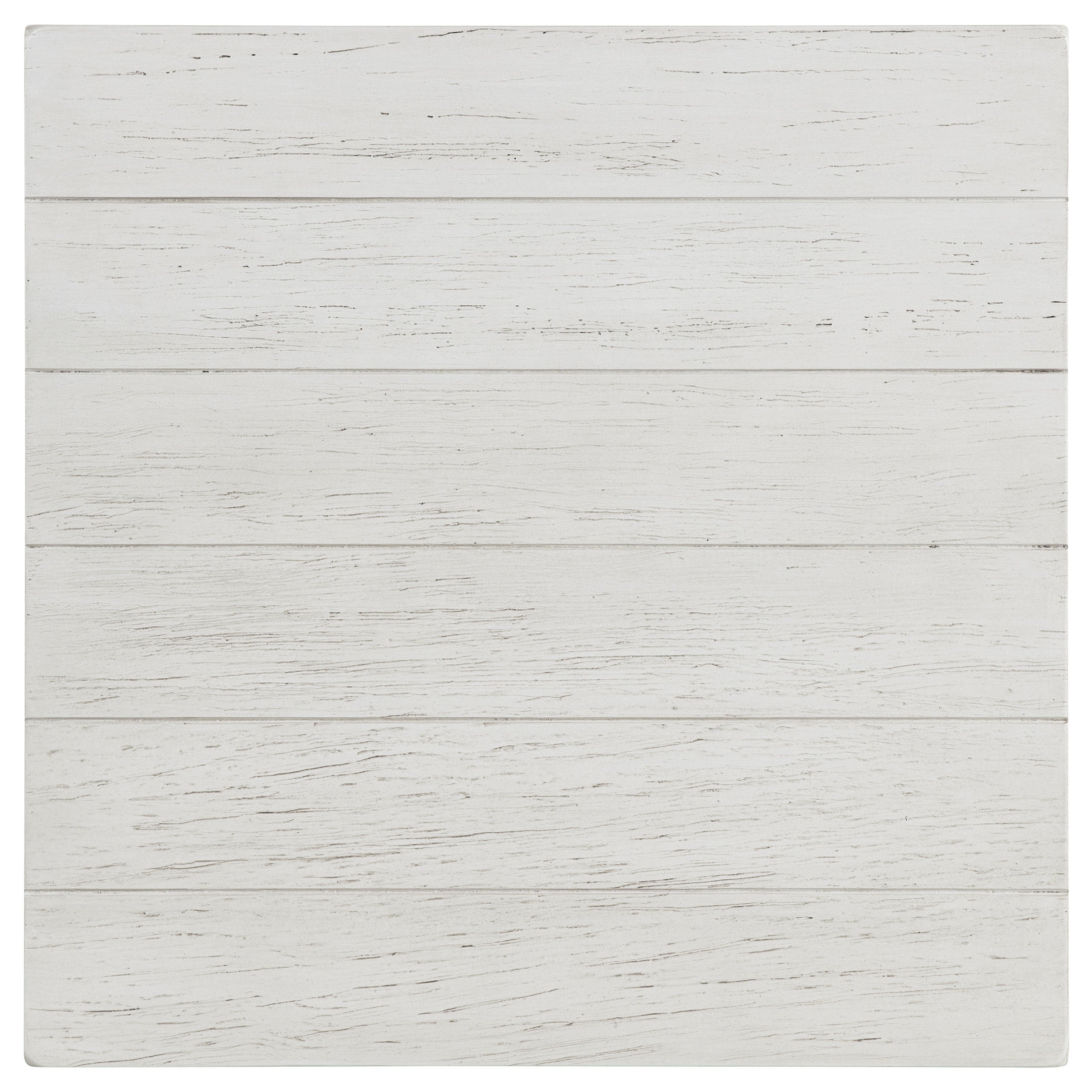 Payne Wood End Table with Shelf Distressed White-