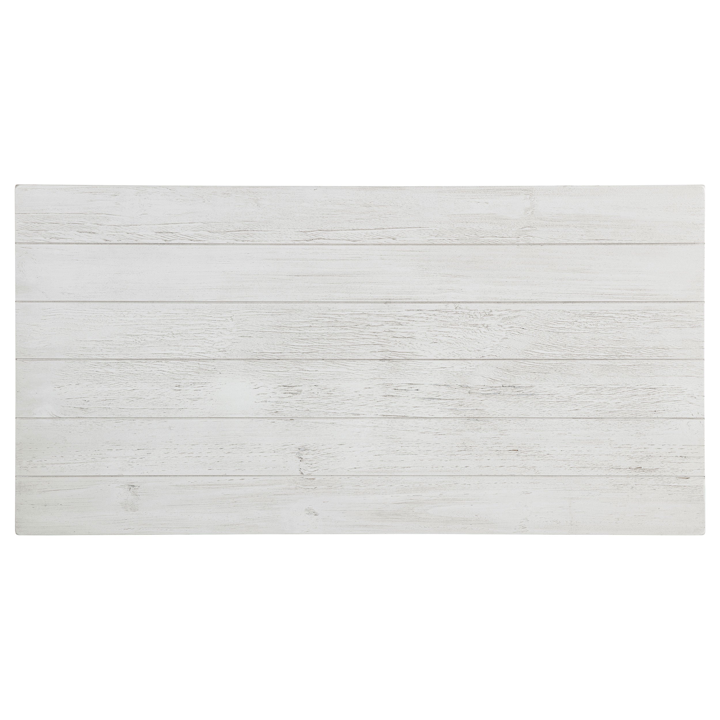 Payne Wood Coffee Table with Shelf Distressed White-
