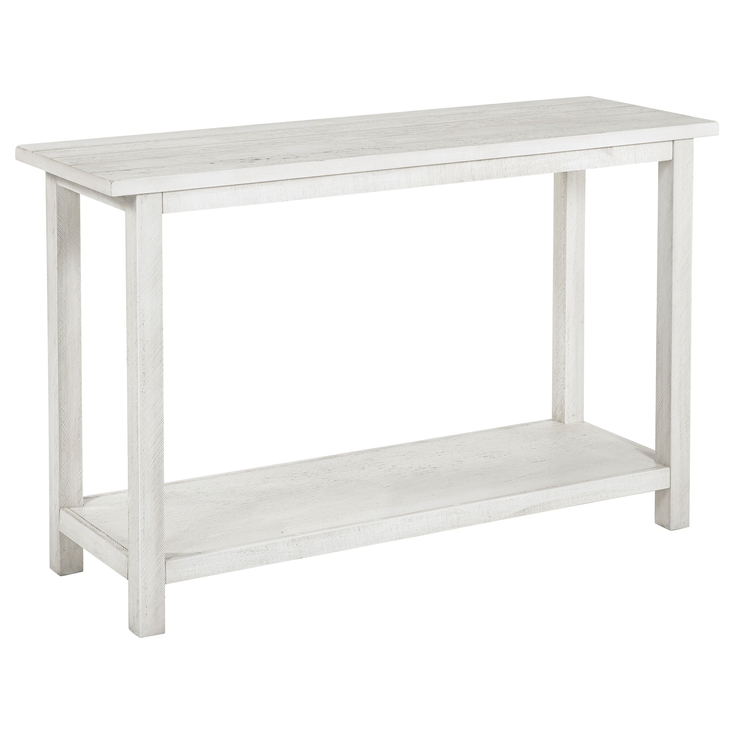 Payne Wood Entryway Sofa Console Table White-