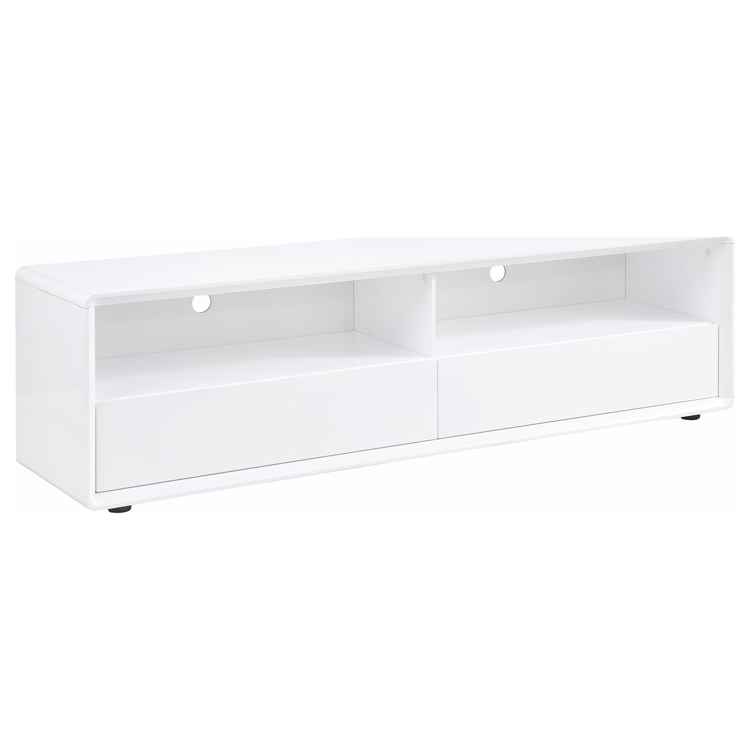 Ellice 71-inch TV Stand Media Console White-