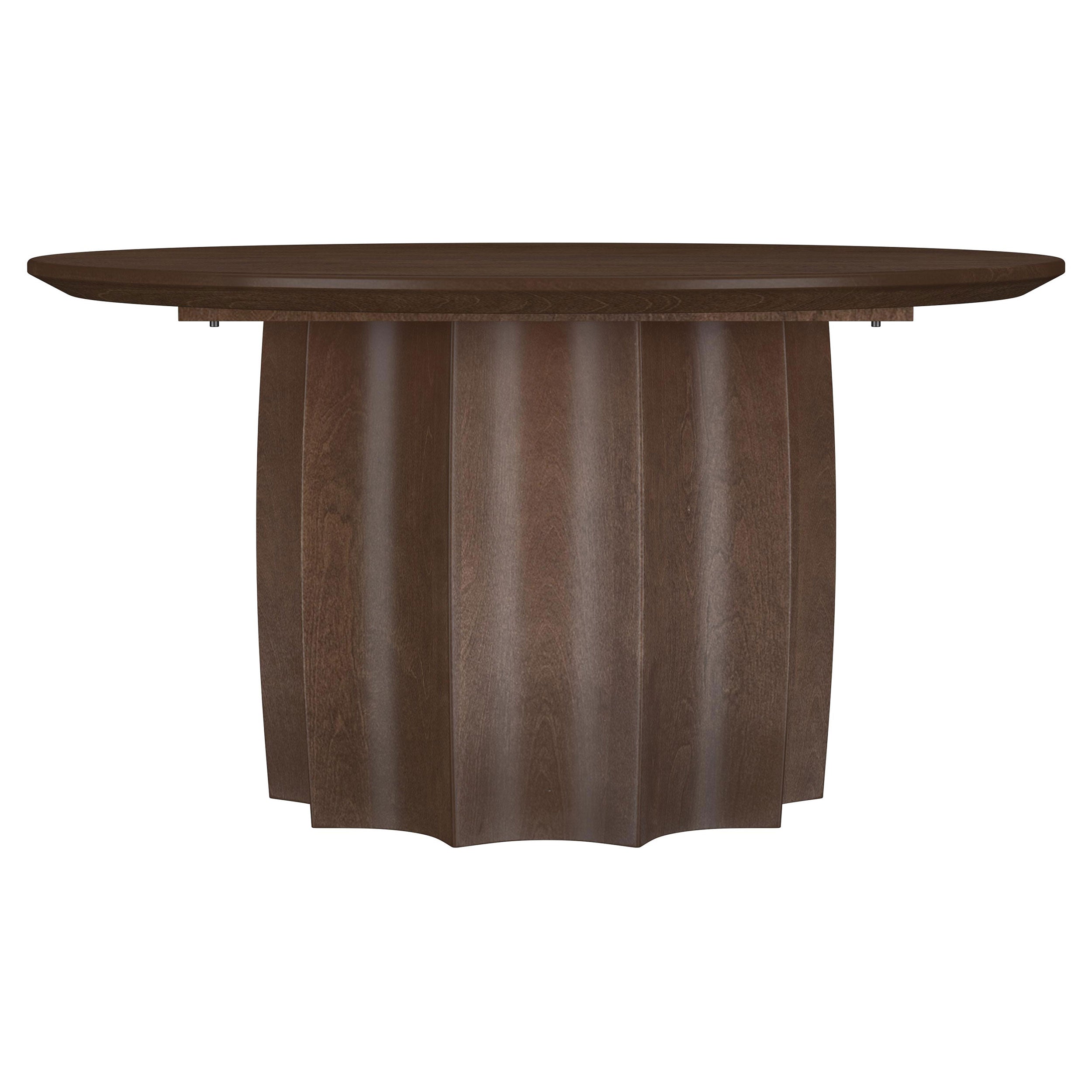 Cayenne Solid Mango Wood Cocktail Coffee Table Walnut-