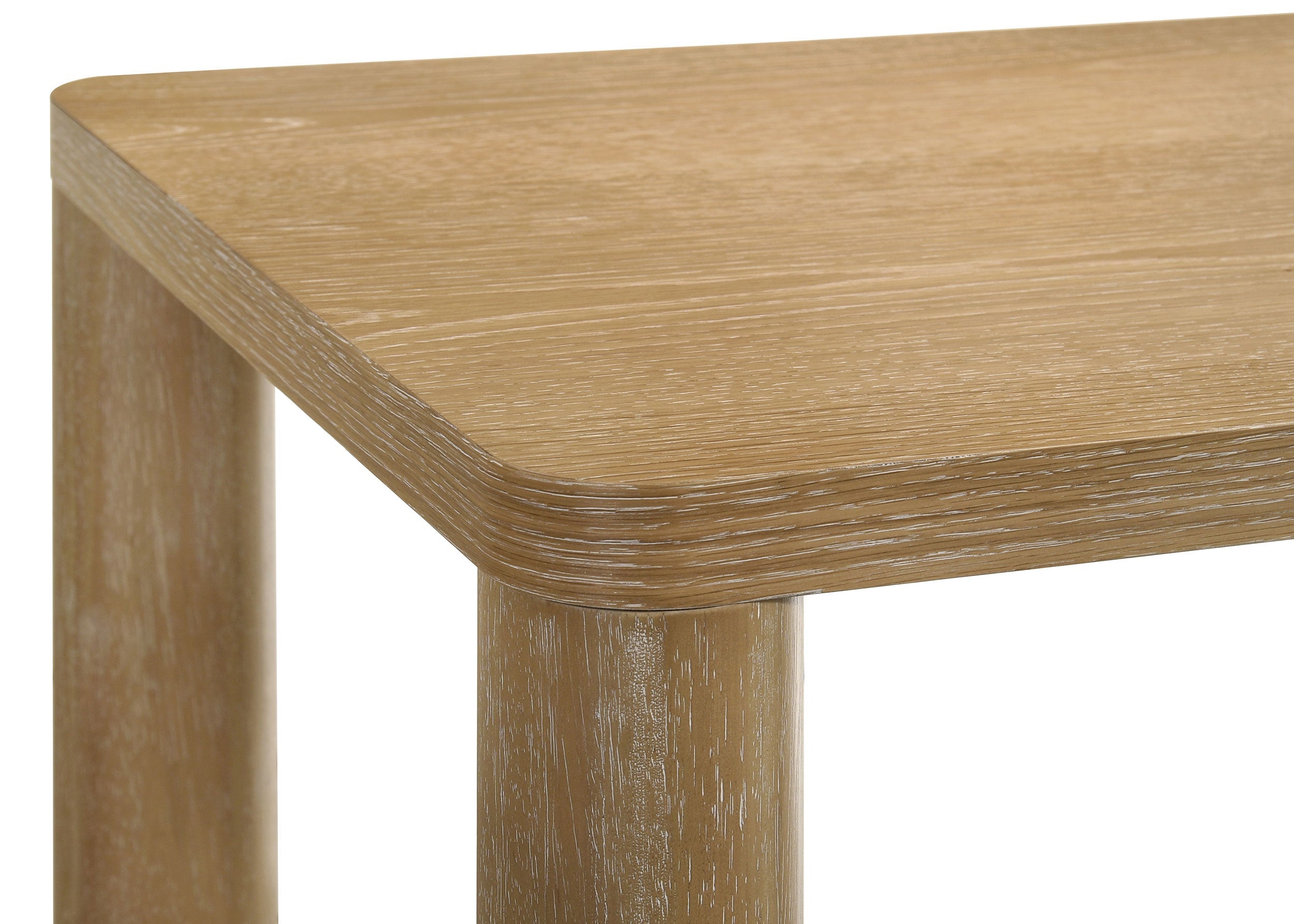 Castlewood Engineered Wood Cocktail Coffee Table Light Oak-