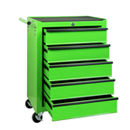 Rolling Metal Tool Chest with 5 Drawers