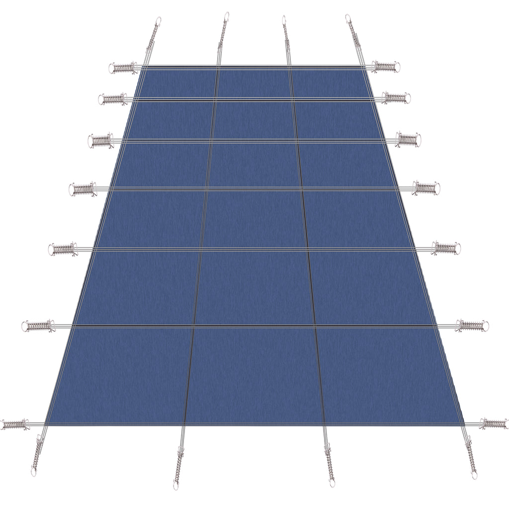 Inground Pool Safety Cover, 16x32ft Rectangle Winter Cover