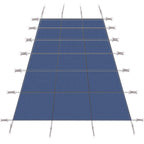Inground Pool Safety Cover, 16x32ft Rectangle Winter Cover