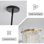 Modern 5-Light Chandelier