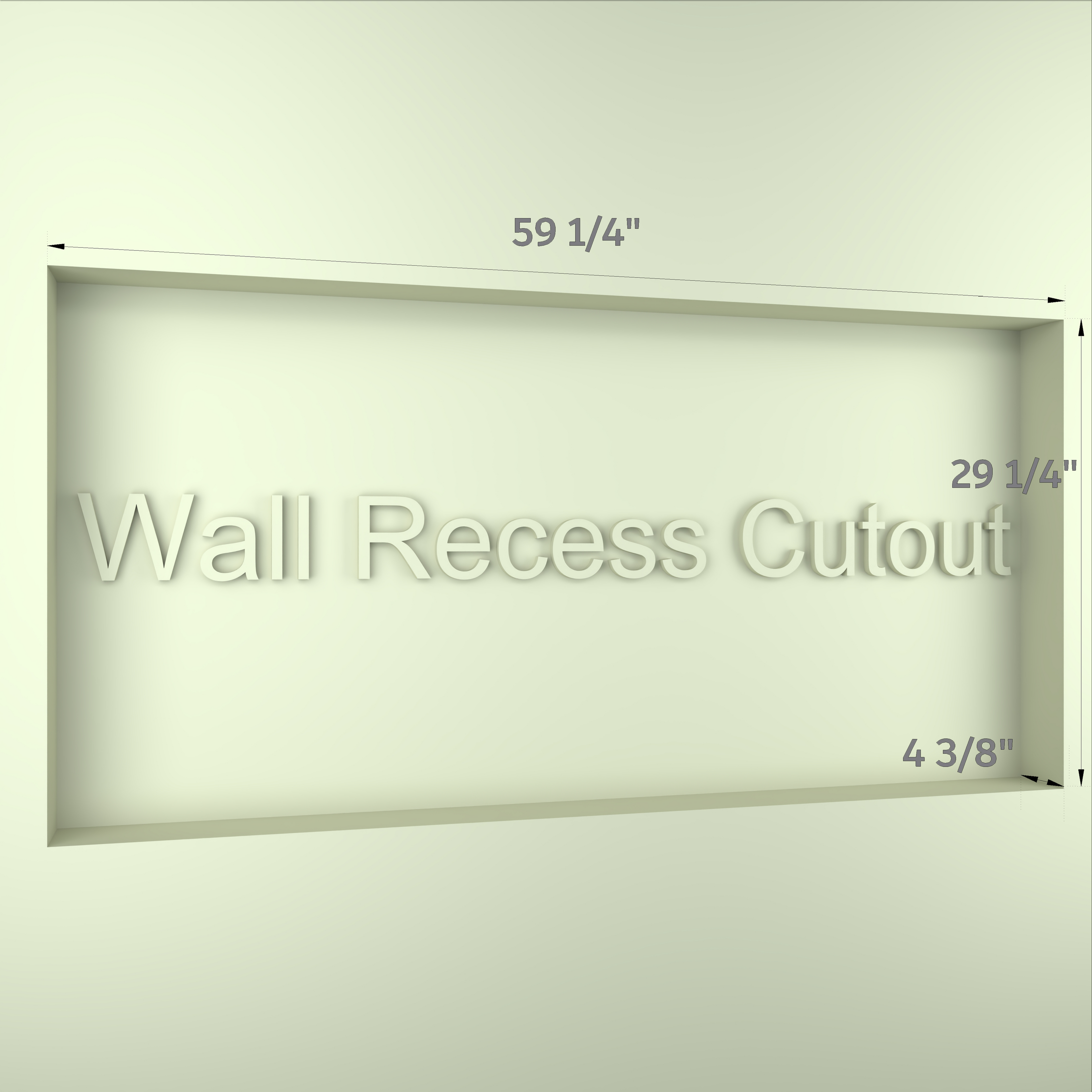 60 Inch W x 30 Inch H Rectangular LED Bathroom Mirror
