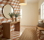 Hexagon Water-Jet Marble