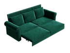 Chesterfield 3-in-1 Velvet Convertible Sleeper Sofa Bed