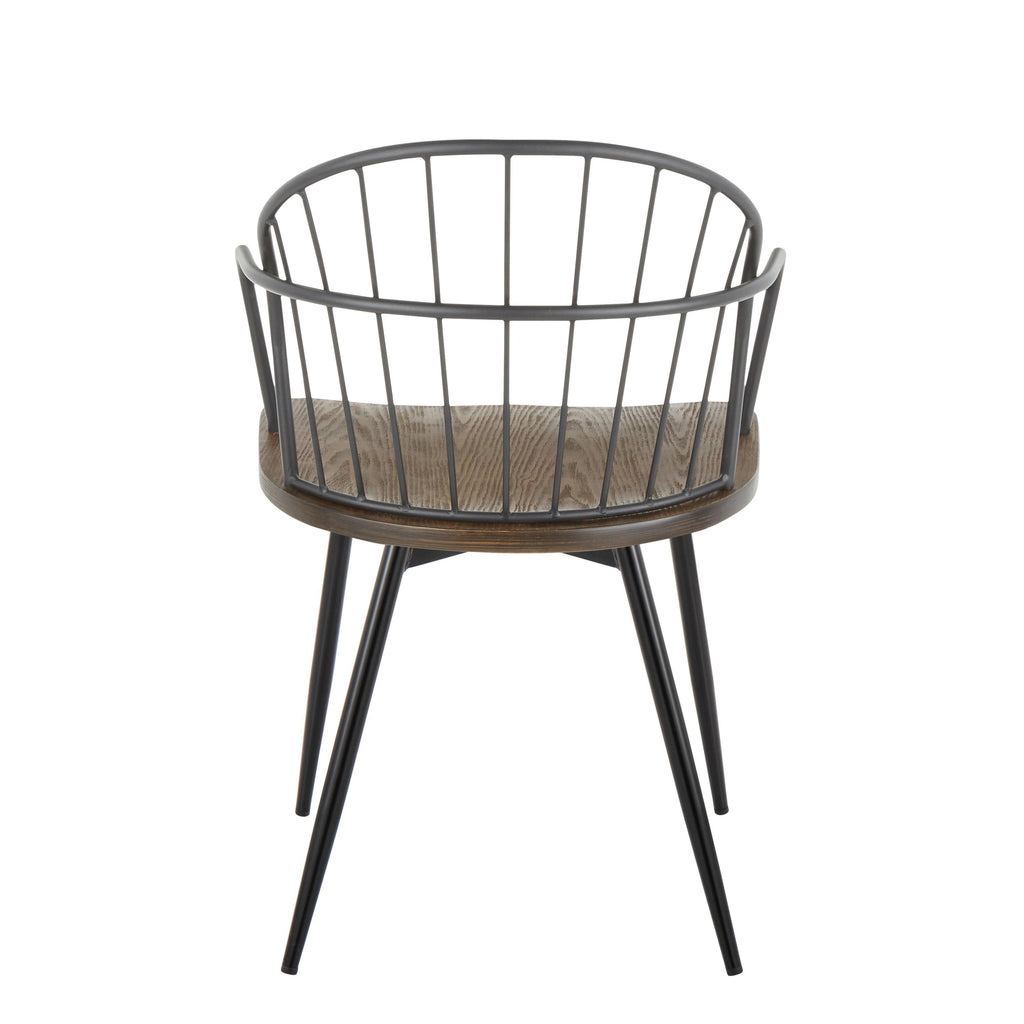 Arm Chair in Dark Walnut