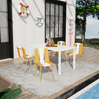 Summer - 4-Pack Modern Striped Color Block Chairs