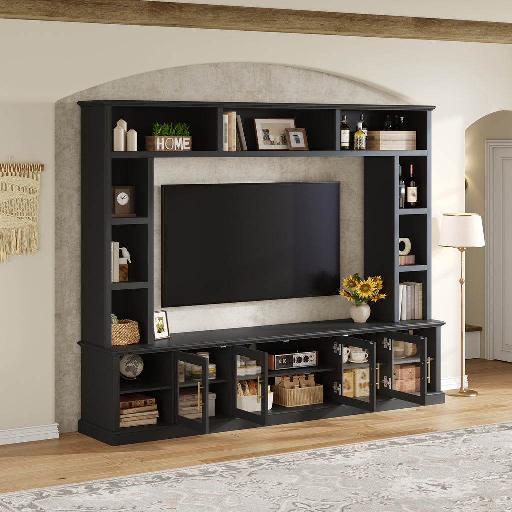 Entertainment Center Wall Unit for TVs Up to 80"