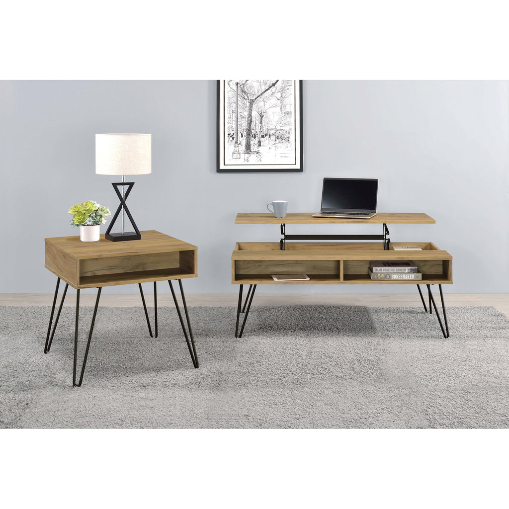 Amara Golden Lift-Top Coffee Table