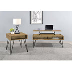 Amara Golden Lift-Top Coffee Table