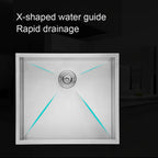 23 Inch Undermount Sink - Stainless Steel Kitchen Sink