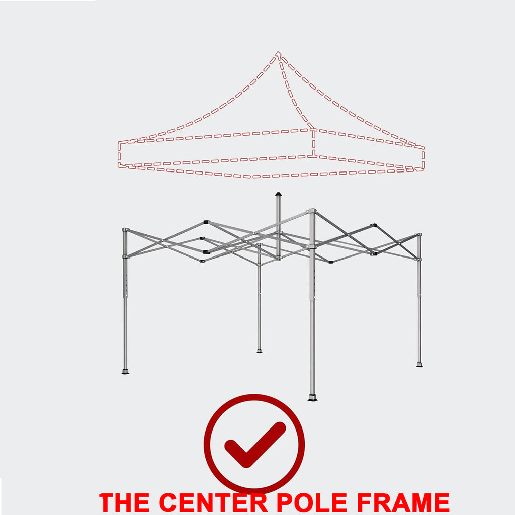 10x10 Canopy Replacement Top for Pop Up Canopy Tent