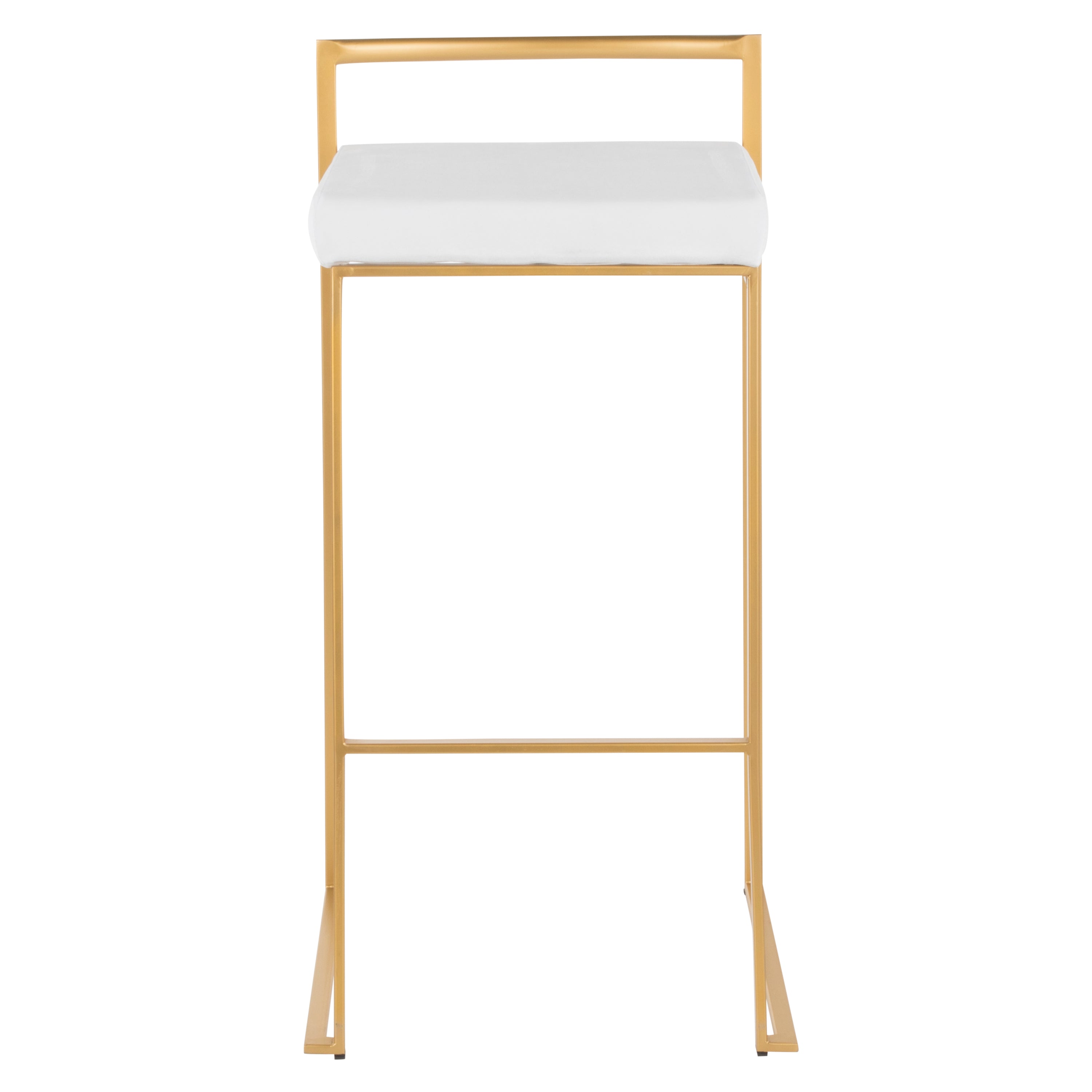 30" Contemporary Stackable Barstool Set of 3