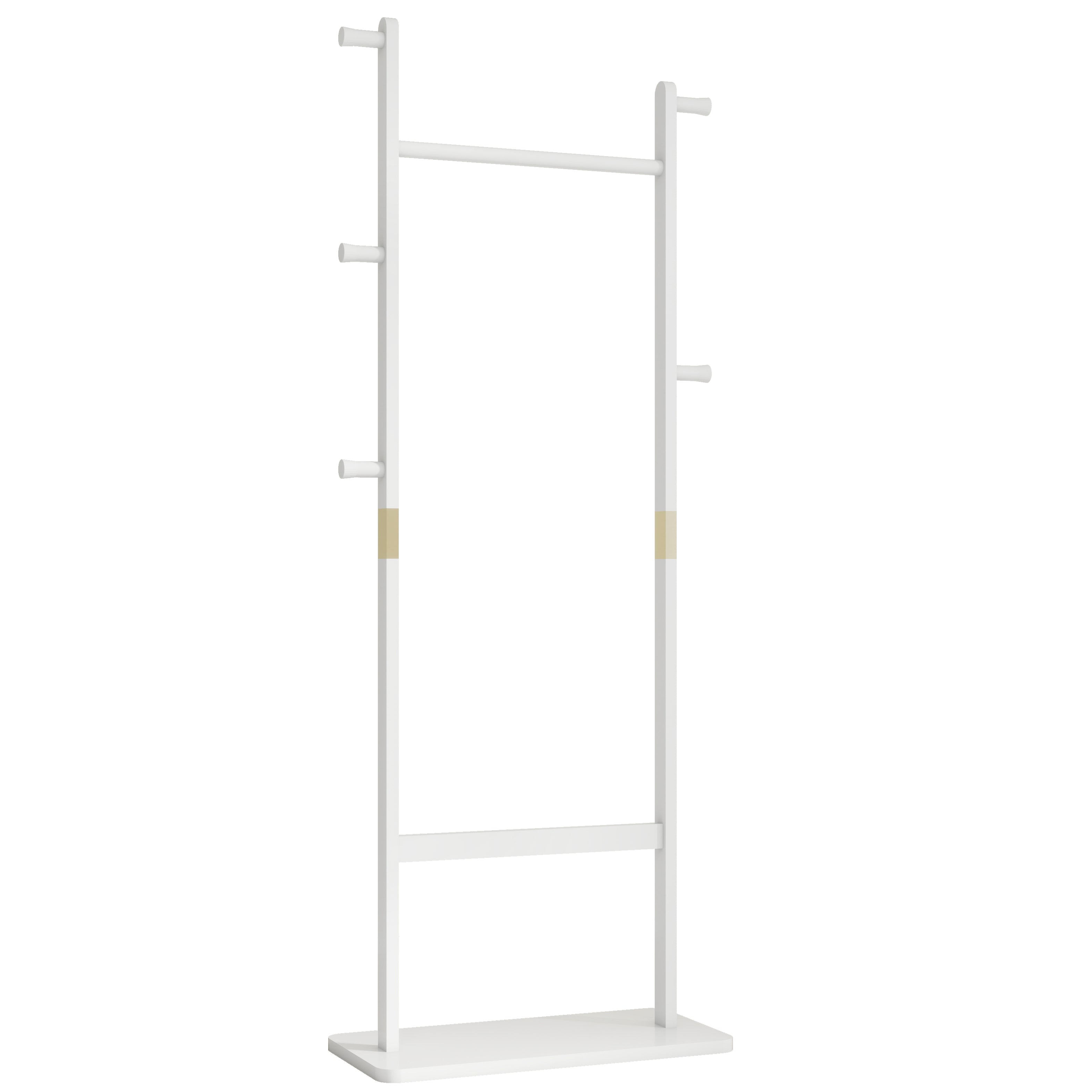 Solid Wood Coat Rack
