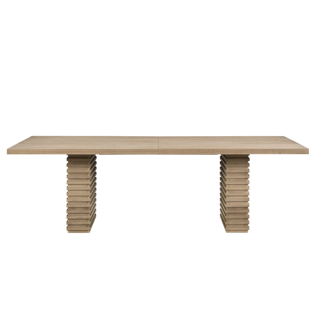 95-Inch Dining Table (Light Ash)