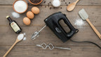 250-Watt 5 Speed Electric Hand Mixer with Whisk Attachment & Traditional Beaters