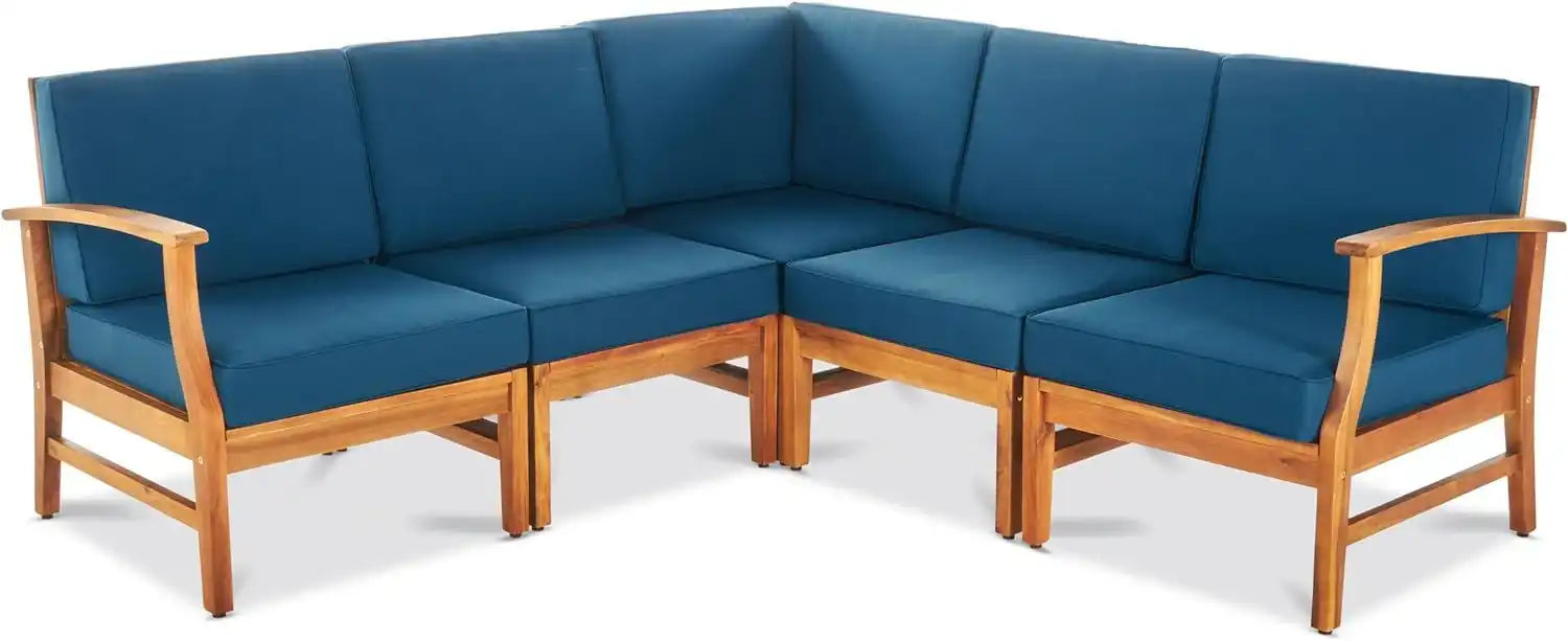Perla - 5 Pieces Sofa Set