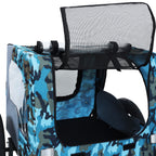 Outdoor Heavy Duty Collapsible Pet Bike Trailer