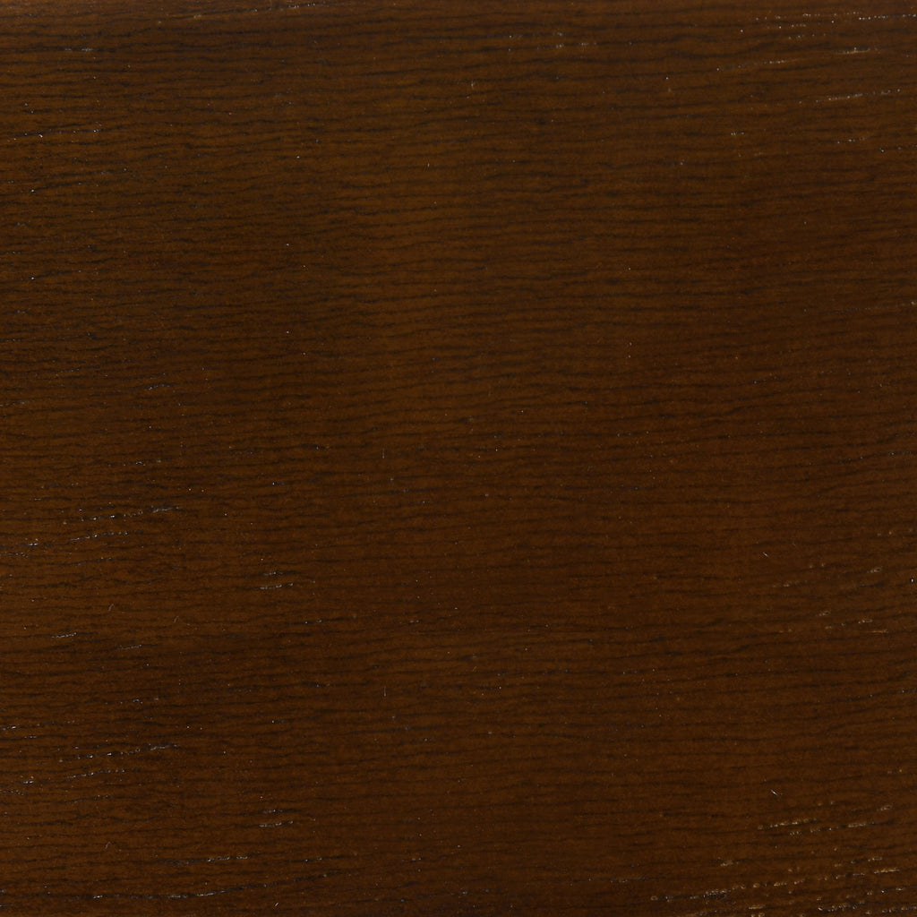 Chestnut Bar Stool Set with Black Upholstered Seat