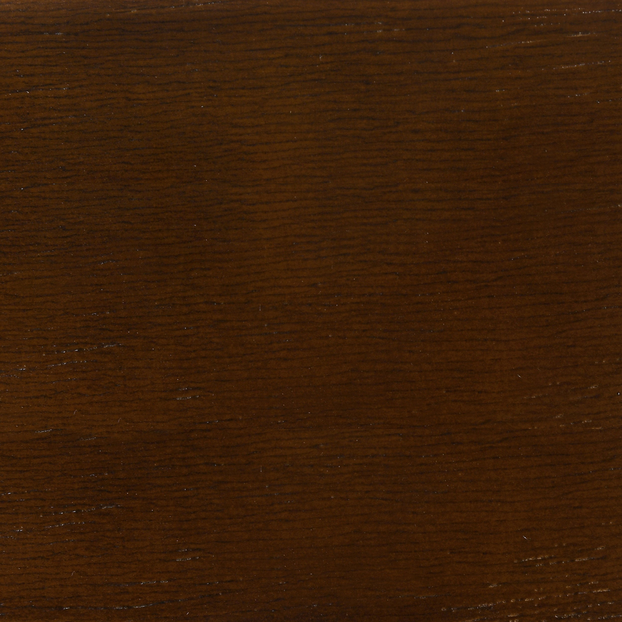 Chestnut Bar Stool Set with Black Upholstered Seat