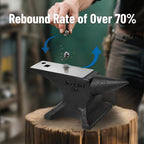 Single Horn Anvil, 110Lbs Cast Steel