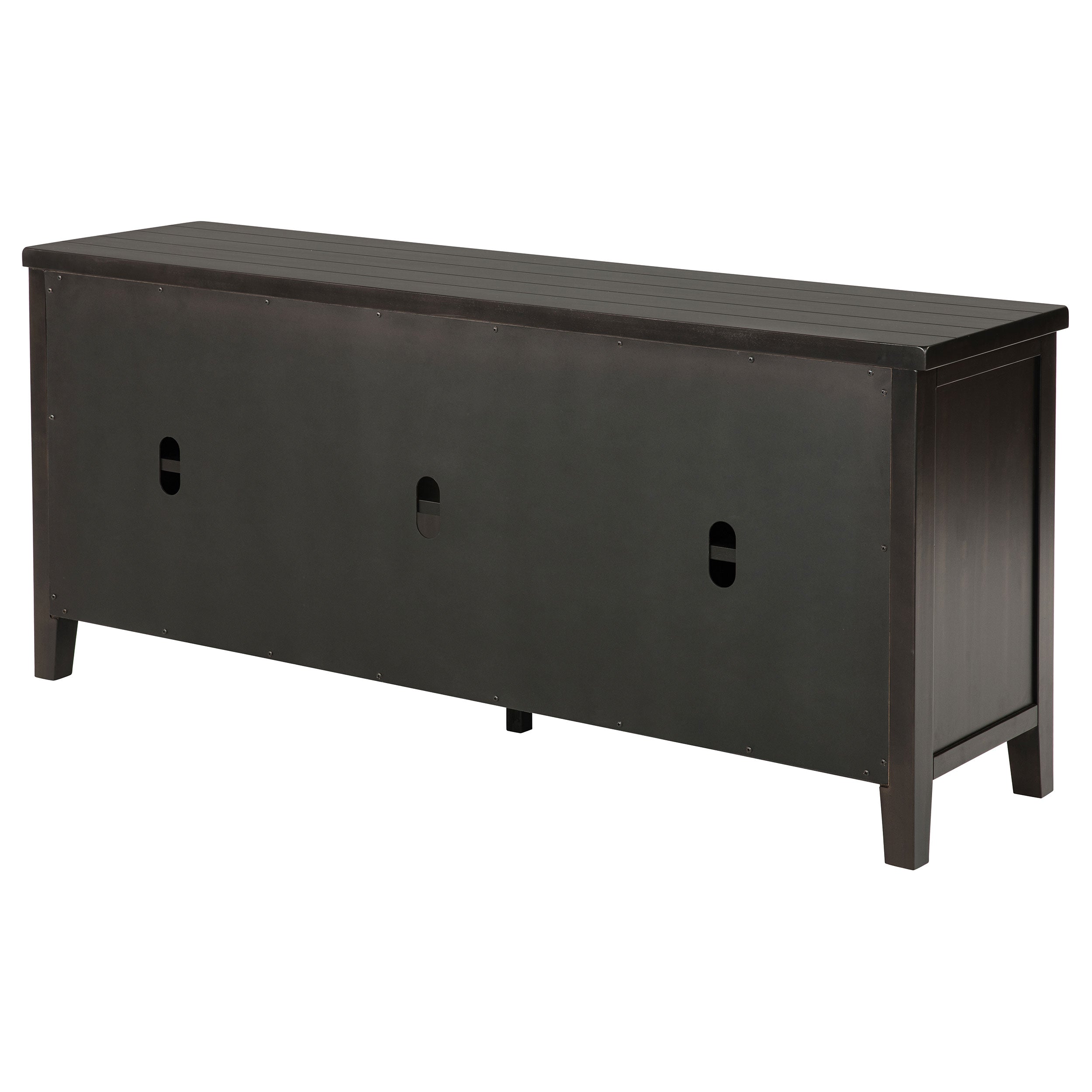 Sutter Distressed Java 2-Door TV Stand