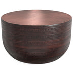 Johnsen Metal Coffee Table in Oil Rubbed Bronze