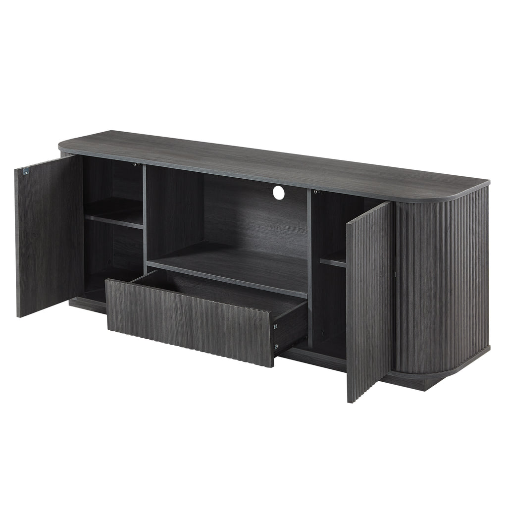 64-Inch Wavy TV Stand