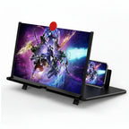 16 Inch Phone Screen Magnifier HD Mobile Screen Amplifier Stand for Movies