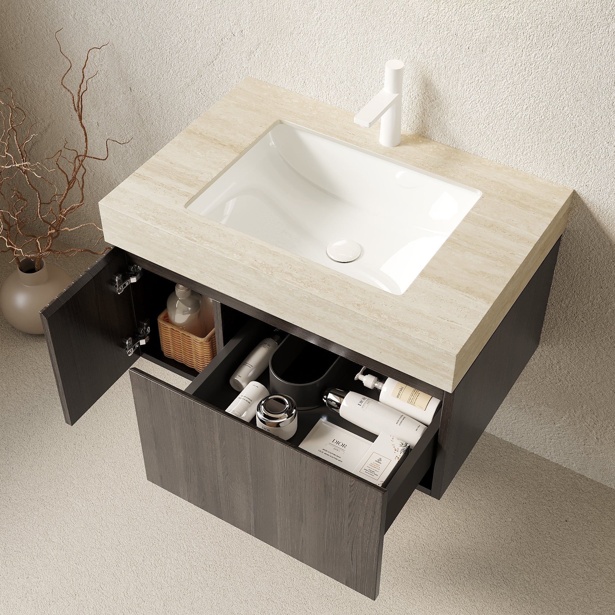 MURI 30" Bathroom Vanity & Sink