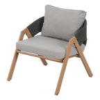 4-Person Patio Conversation Set with Cushions