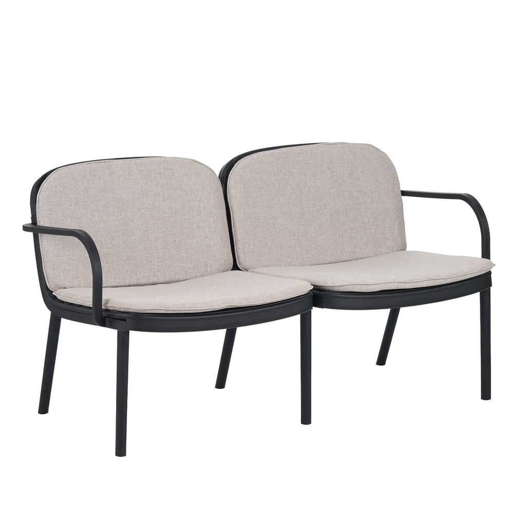 Luna Outdoor Patio PP Loveseat