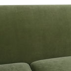 Alana Lawson Three-Cushion Tightback Sofa, Olive