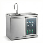 Sink and Fridge Combo for Outdoor Kitchen