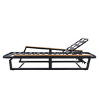3-Piece Adjustable 5-Position Outdoor Chaise Lounge Set