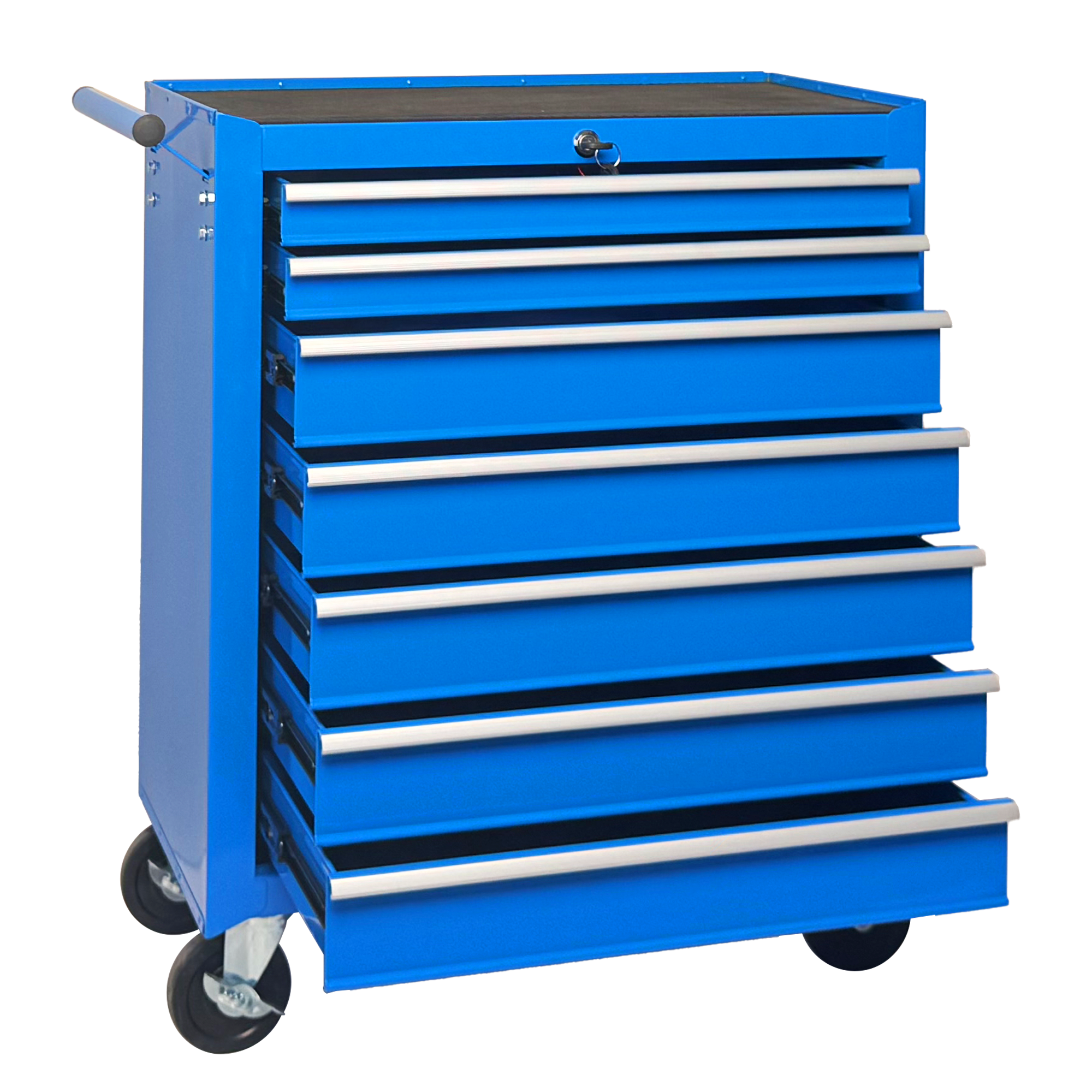 Rolling Tool Chest with 7-Drawer Tool Box - Blue