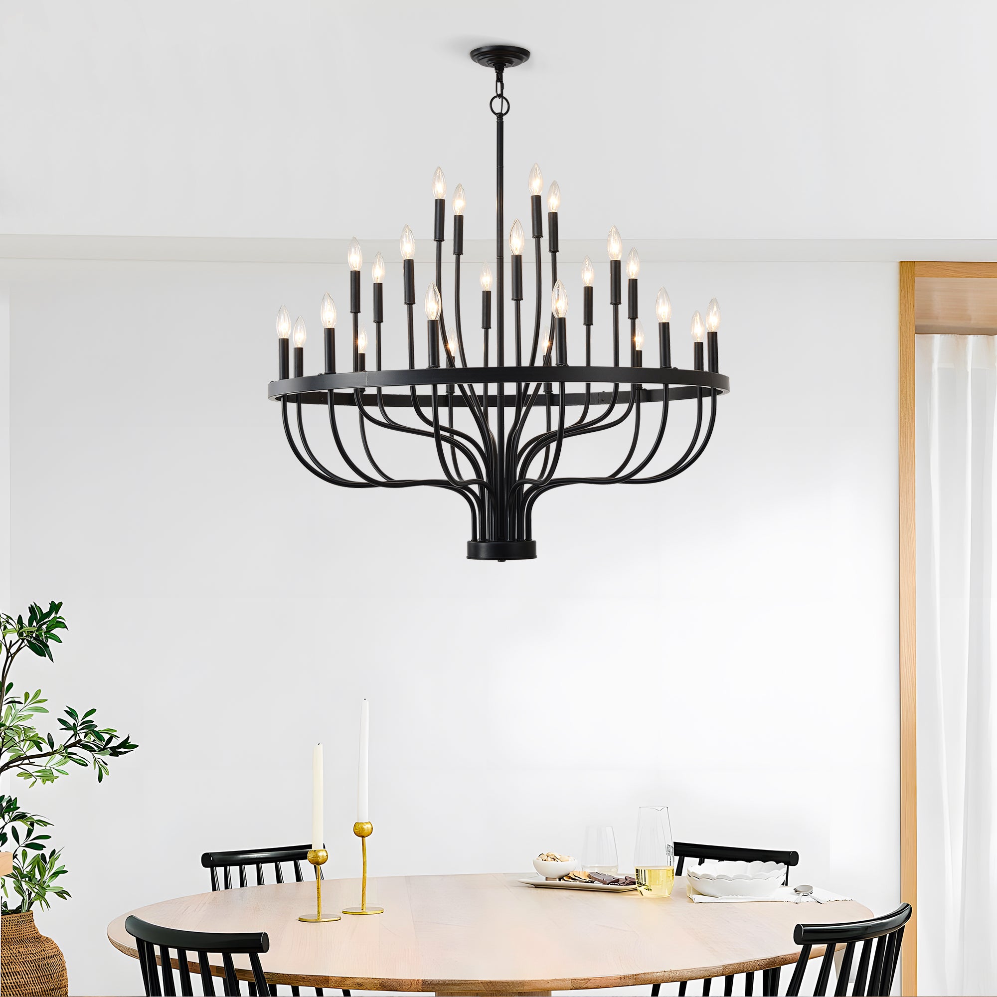 24-Light Dining Room Lighting