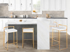30" Contemporary Stackable Barstool Set of 3