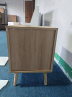 22.83'' H Rattan Nightstand
